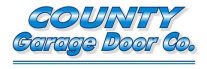 county garage door co logo
